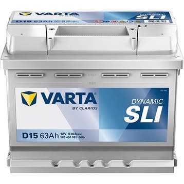 VARTA D15 Dynamic SLI accu | 563 400 061 | 12V 63Ah 610A, Ophalen of Verzenden, Nieuw