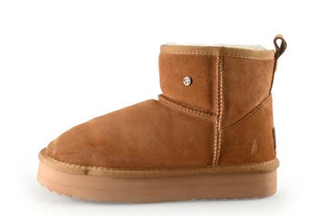 Warmbat Boots in maat 39 Cognac, Overige kleuren, Verzenden, Overige typen, Zo goed als nieuw
