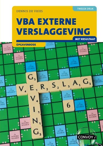 VBA Externe verslaggeving met resultaat 9789463175258, Verzenden, Zo goed als nieuw