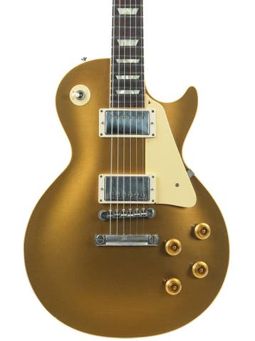 Gibson Custom Shop 57 Les Paul Reissue Double Gold Darkba..., Muziek en Instrumenten, Snaarinstrumenten | Gitaren | Elektrisch