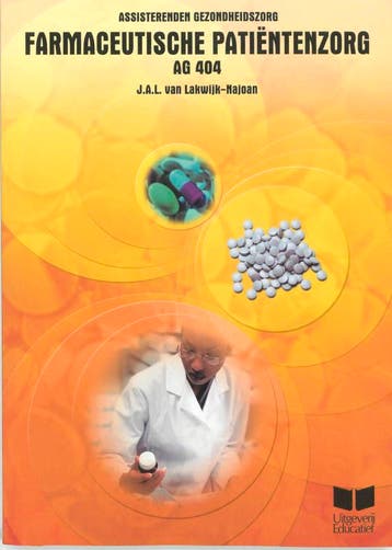 Farmaceutisch patiëntenzorg / Assisterenden gezondheidszorg, Verzenden, Zo goed als nieuw, J.A.L. van Lakwijk-Najoan