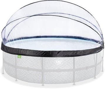 2dekans | EXIT Zwembad Overkapping ECO ø488cm - Zwembad Dome, Tuin en Terras, Ophalen of Verzenden, Zo goed als nieuw