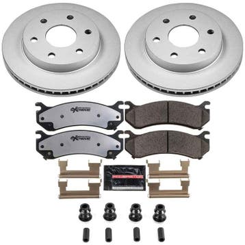 Power Stop 02-06 Cadillac Escalade Front Z36 Coated Truck &, Ophalen of Verzenden, Nieuw