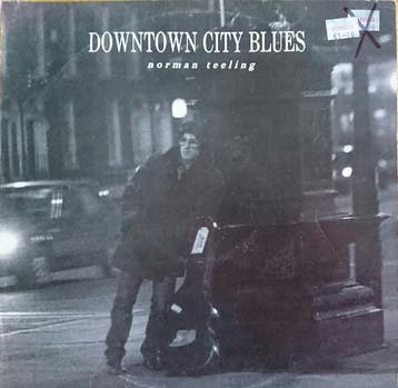 LP gebruikt - Norman Teeling - Downtown City Blues, Verzenden, Zo goed als nieuw, Overige formaten