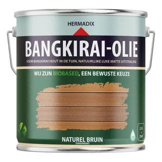 Bangkirai olie | Hermadix | 2.5 liter, Verzenden, Nieuw