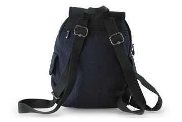 Kipling Rugzak Blauw, Verzenden, Zo goed als nieuw, Blauw