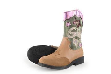 Barst! Cowboy laarzen Meisjes in maat 32 Cognac, Barst!, Verzenden, Jongen of Meisje, Zo goed als nieuw