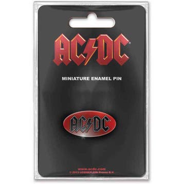 AC/DC - Oval Logo - Pin, Ophalen of Verzenden, Nieuw, Kleding