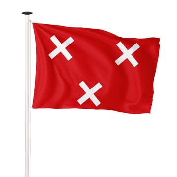 Vlag Breda 200x300cm (voor masten 7 en 8 meter), Nieuw