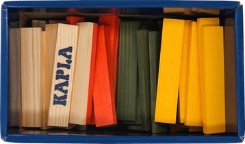 KAPLA - KAPLA Barrel - Constructiespeelgoed - HERFST DOOS -, Ophalen of Verzenden, Zo goed als nieuw