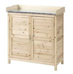 Houten Tuinkast met Werkblad – 83 × 40 × 92 cm, Verzenden, Nieuw