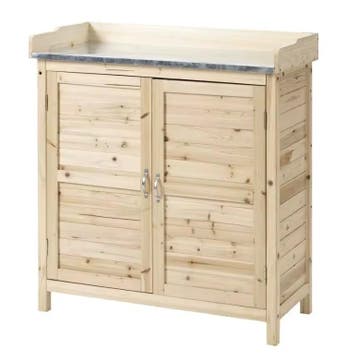 Houten Tuinkast met Werkblad – 83 × 40 × 92 cm, Tuin en Terras, Verzenden, Nieuw