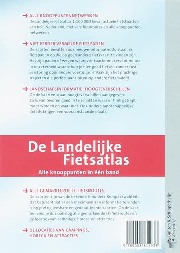 De Landelijke Fietsatlas Nederland 9789058812933, Verzenden, Gelezen, John Eberhardt