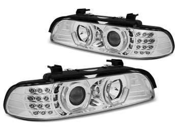 Koplampen | geschikt voor BMW 5-Series E39 1995-2003 | 3D LE, Auto-onderdelen, Verzenden, Nieuw, BMW