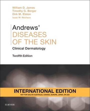 William D. James - Andrews Diseases of the Skin,, Verzenden, Nieuw