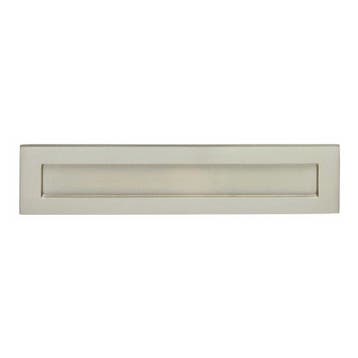 Intersteel Briefplaat met veer - nikkel mat, Verzenden, Nieuw