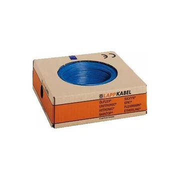 LAPP H05V2-K Montagesnoer 1mm2 Zwart 100m, Doe-het-zelf en Verbouw, Elektra en Kabels, Ophalen of Verzenden, Nieuw