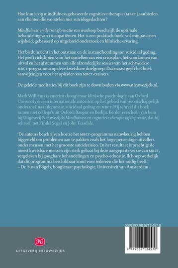 Mindfulness en de transformatie van wanhoop 9789057124570, Boeken, Verzenden, Zo goed als nieuw, Mark Williams
