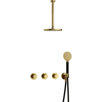 Hotbath Cobber - CB7067 - Inbouw Regendoucheset - Geborsteld, Ophalen of Verzenden, Nieuw