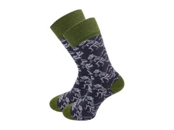 SQOTTON® - Naadloze sokken - Dino, Verzenden, Nieuw