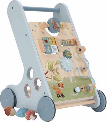 Little Dutch Activiteiten loopwagen - Forest Friends FSC, Kinderen en Baby's, Speelgoed | Houten speelgoed, Ophalen of Verzenden