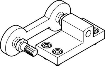 Festo Meenemer Bouwgrootte 40 - 538962, Verzenden, Nieuw