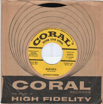 Myron Floren - Baruska + On The Accordion (Vinylsingle), Nieuw in verpakking