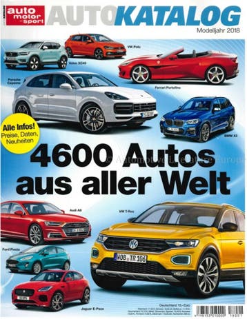 2018 AUTO KATALOG DUITS 60, Boeken, Nieuw, Author