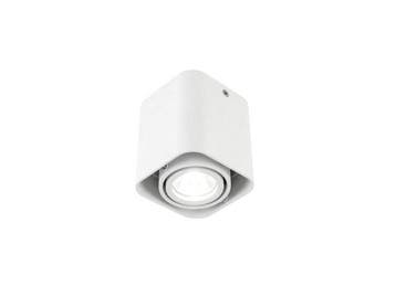 Veiling - 6x GU10 Design Opbouwspot Armatuur 10cm wit kantel, Nieuw