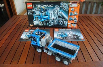 Lego Set - 8052 - Technic - Container Transport, Nieuw