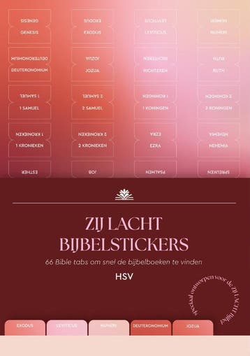 Zij Lacht Bijbelstickers Hsv | Zij Lacht | Nieuw, Ophalen of Verzenden, Nieuw, Zij Lacht