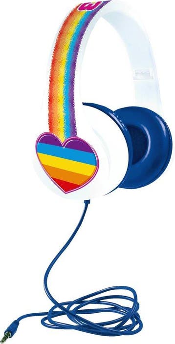 K3 koptelefoon - hoofdtelefoon regenboog - begrensd op 85 dB, Verzenden, Nieuw