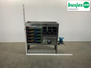 Aluca bedrijfswageninrichting 1010x420x1050mm (3121), Ophalen of Verzenden