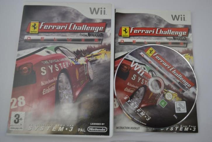 Ferrari Challenge - Deluxe (Wii HOL), Spelcomputers en Games, Games | Nintendo Wii, Zo goed als nieuw, Verzenden
