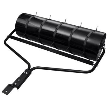 vidaXL Gazonroller trekbaar met beluchtingsklemmen 63 L, Verzenden, Nieuw