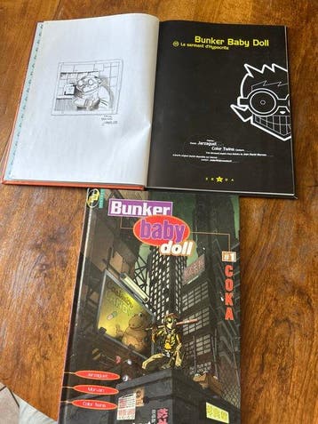 Bunker Baby Doll T1 + T2 + dédicace - Série complète - 2x C, Nieuw