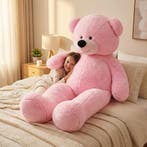 Grote Knuffel Roze 220cm | Laatste Stuks!, Ophalen of Verzenden, Nieuw, Beer