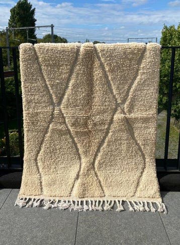 Berber - Vloerkleed - 160 cm - 115 cm - Berber Tapijt, Huis en Inrichting, Nieuw