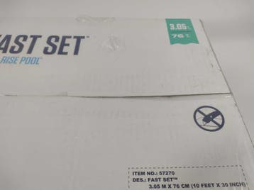 Bestway Zwembad Fast Set - Ø305x76 cm, Verzenden, Nieuw