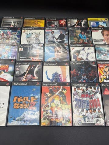 Sony - Playstation 2 (PS2) - 25 Japanese PS2 Games -, Spelcomputers en Games, Nieuw