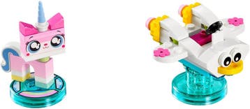 LEGO Dimensions 71231 Fun Pack (Unikitty + Cloud Cuckoo Car), Verzenden, Zo goed als nieuw