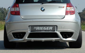 Rieger achteraanzetstuk | 1er E87: 09.04-08.09 (tot Facelift, Auto-onderdelen, Verzenden, Nieuw, BMW