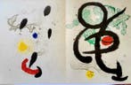 Joan Miro (1893-1983) - Lithographie double page originale -
