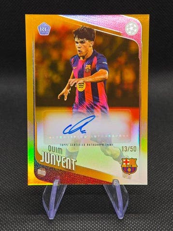Topps UEFA Champions League Quim Junyent, Pedri, Gavi, Marc, Nieuw