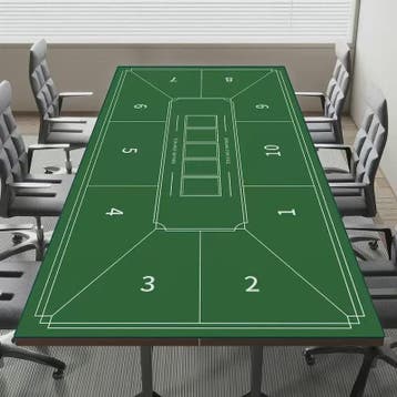 XXL Poker Speeltafelmat PU Leer - Waterdicht & Anti-Slip Gam, Verzenden, Nieuw
