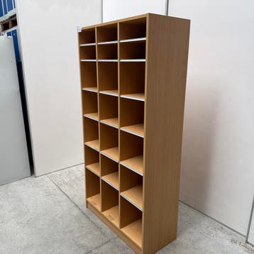 Palmberg houten vakkenkast - 180x92x40 cm, Ophalen of Verzenden, Nieuw