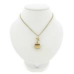 Gouden hanger van een gondel (Hanger of bedel), Sieraden, Tassen en Uiterlijk, Bedels, Ophalen of Verzenden, Gebruikt, Goud, Overige merken