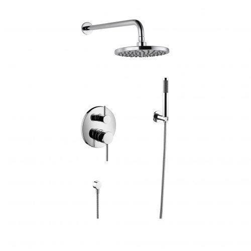 Inbouw Regendouche met handdouche  | Chroom | KORTING 55%!, Doe-het-zelf en Verbouw, Sanitair, Douche, Nieuw, Ophalen