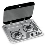Dometic Kookplaat 2-Pits HBG 2335, Caravans en Kamperen, Ophalen of Verzenden, Nieuw