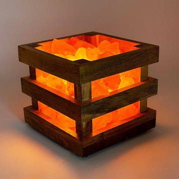 Lamp (3) - Hout, Steen